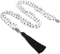 THE TRAVELER'S COLLECTION: 108 Stone Tassel Necklace