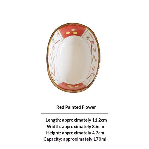 Japanese-style Ceramic Tableware For Sauces And Dips