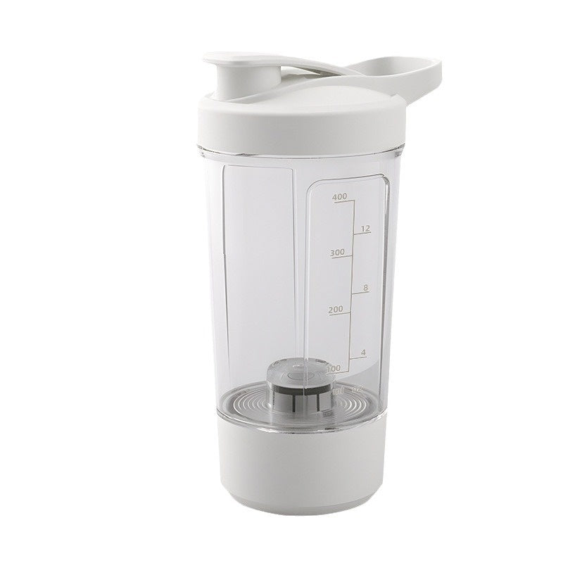 Electric Protein Powder Mixing Cup 400ML 14oz Automatic Shaker Mixer Shake Bottle Milk Coffee Blender Kettle Fro Gym 1200mAh