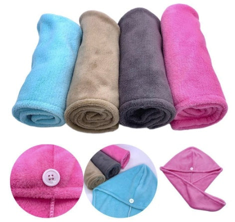 Microfiber Hair Fast Drying Dryer Towel