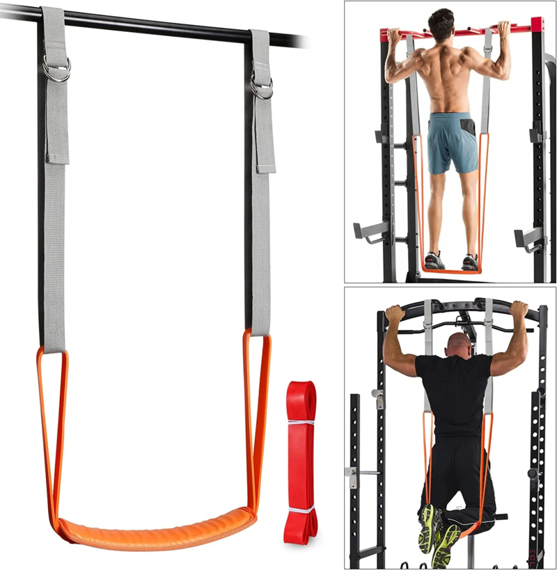 Pull Up Assistance Bands Set, Resistance Strap for Pull Up Assist for Men Women Hanging Training Chin-up Workout Body Stretching