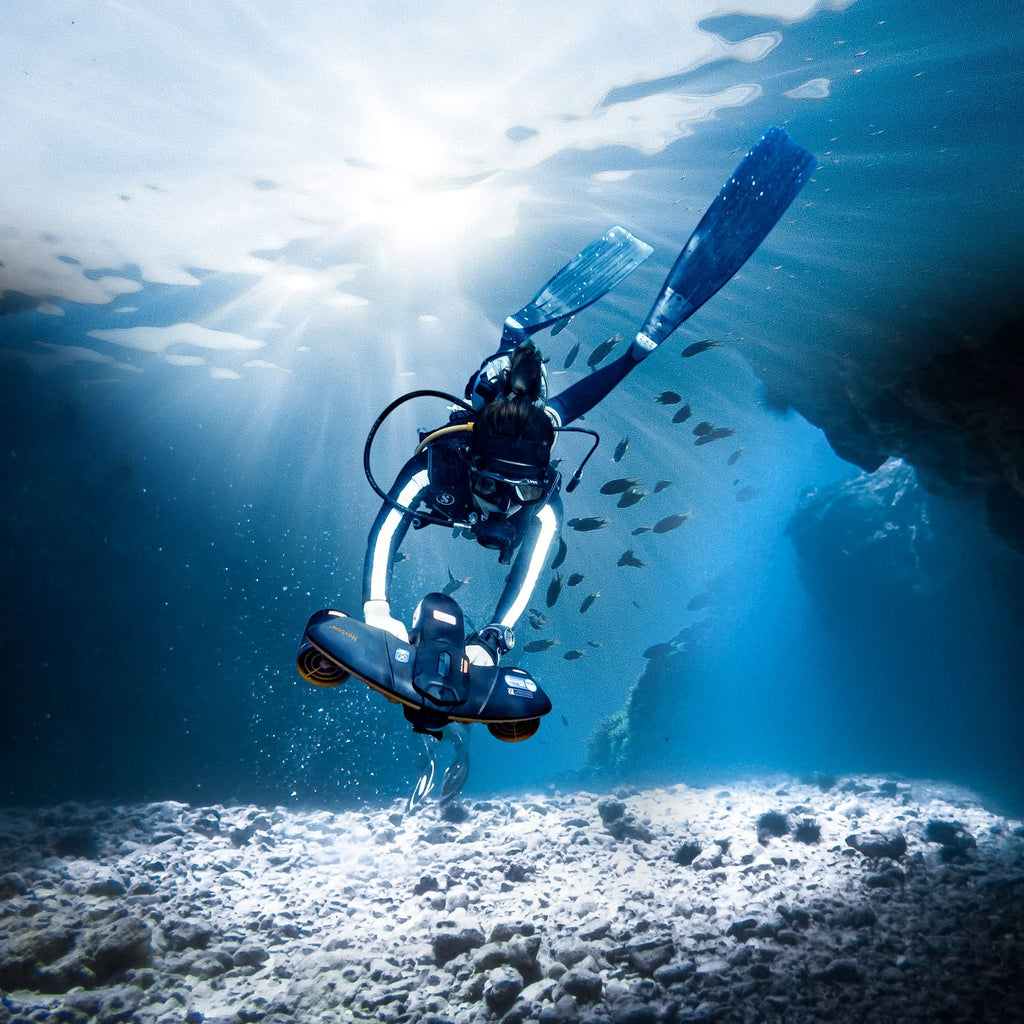 Navbow+ for diving and snorkeling