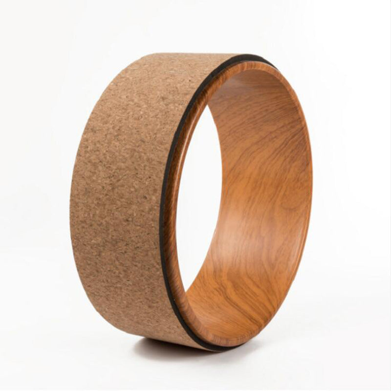 Simple Cork Yoga Wheel