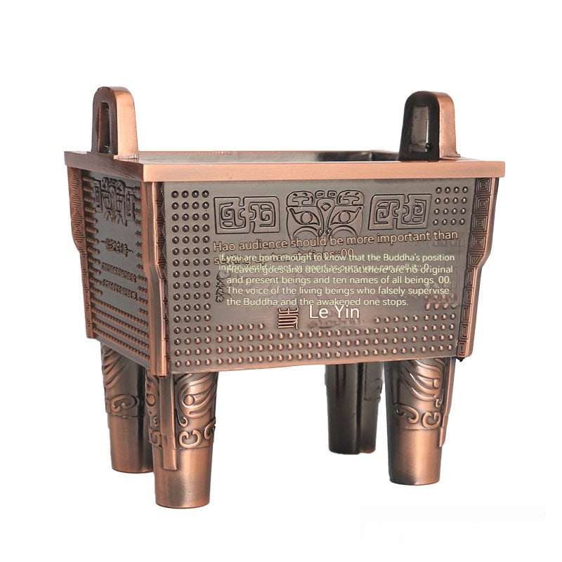 Antique Style Alloy Incense Burner or Decoration for Asian Homes and Businesses
