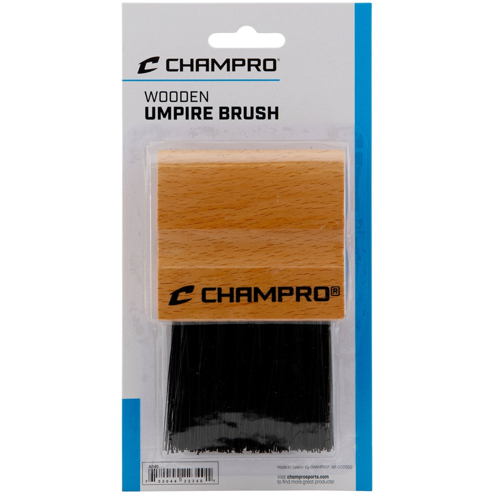 WOOD HANDLE UMPIRE BRUSH (DOZEN) | BASEBALL & SOFTBALL OFFICIATING EQUIPMENT