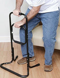 Bandwagon Chair Stand Assist - Portable Bar Helps You Rise from Seated Position - Lift Safety Elderly Assistance Products, Metal, Black