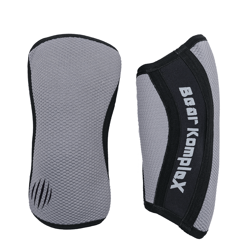 Bear KompleX Knee Sleeves - Grey Sharkskin