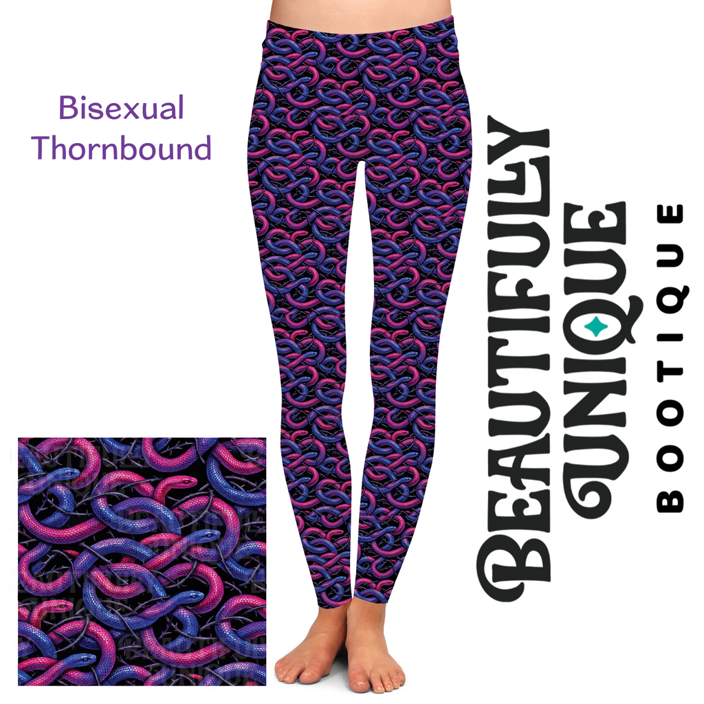 Thornbound Exclusive Leggings - High-quality Handcrafted Vibrant