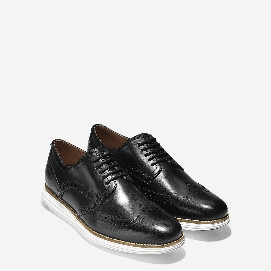 MENS COLE HAAN ORIGINAL GRAND WINGTIP OXFORD - WIDE WIDTH