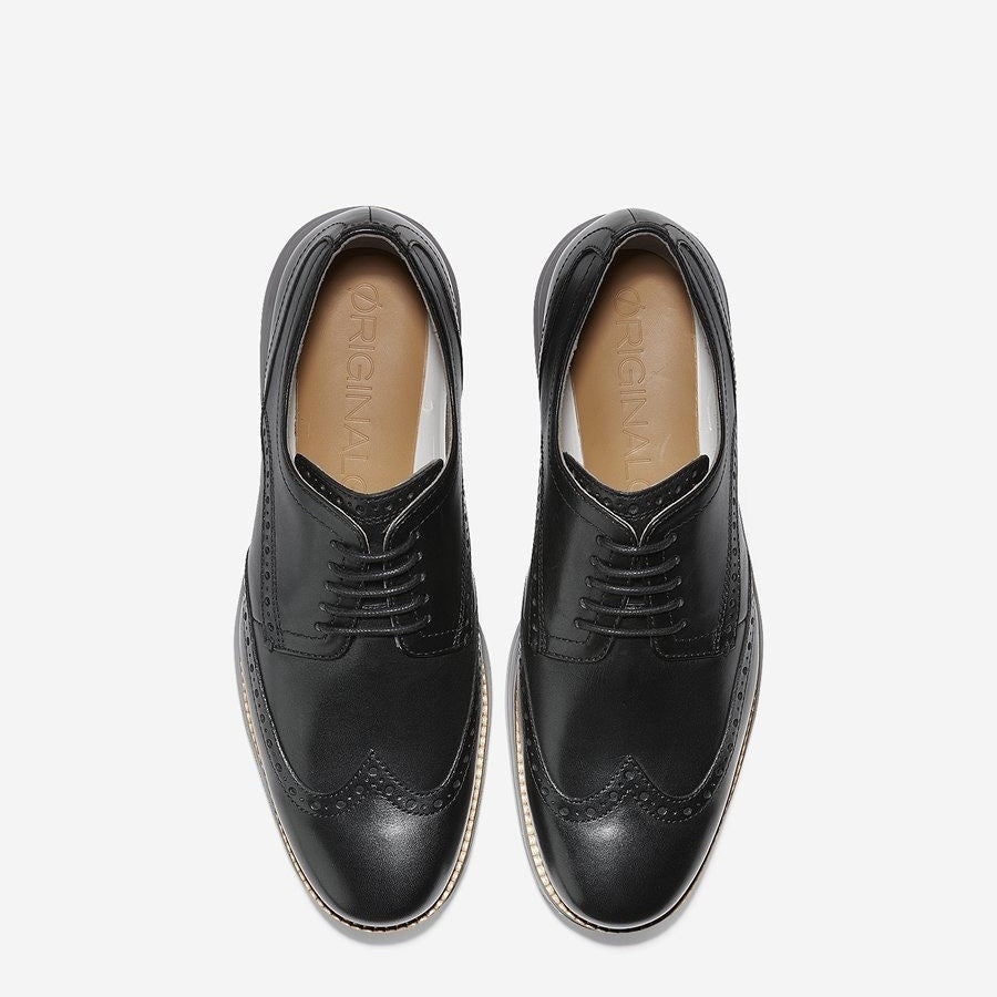 MENS COLE HAAN ORIGINAL GRAND WINGTIP OXFORD - WIDE WIDTH