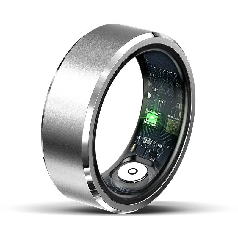 Smart Ring for Men & Women. Tracks Heart Rate, Blood Oxygen, Sleep. 5ATM Waterproof Fitness Tracker