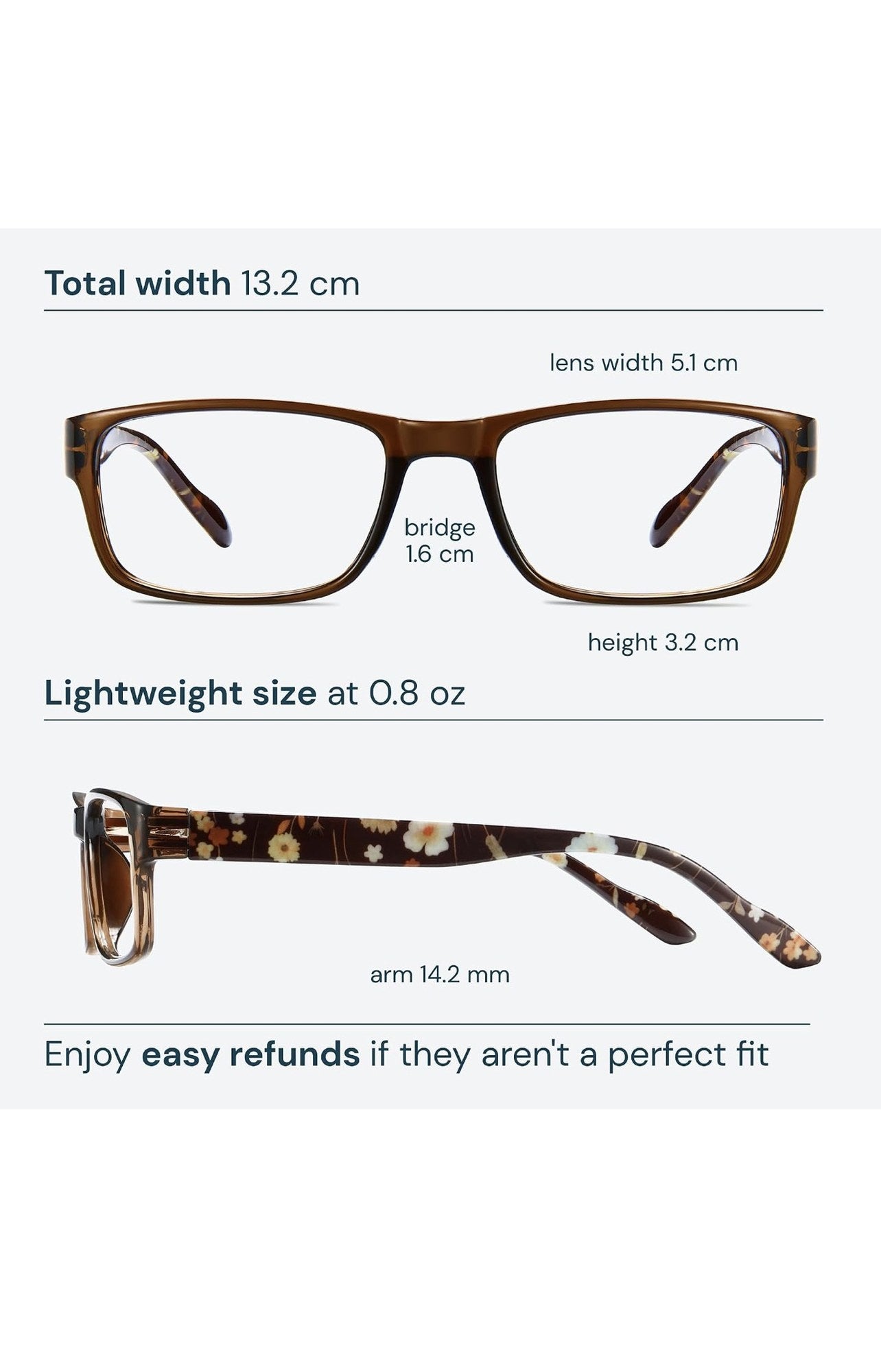 Reading Glasses 5 Pack Plus 1.0 Blue Light Blocking Womens Readers Multi Color