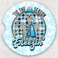 Car Coaster Set - Tis the Season to Be Freezin