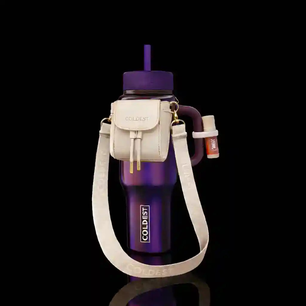 Mini Backpack & Squeeze Holder, Key Hanger, Mint Box - Water Bottle Backpack