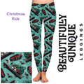 Christmas Ride (Semi-Exclusive) - Goth Creepmas High-quality Handcrafted Vibrant Leggings