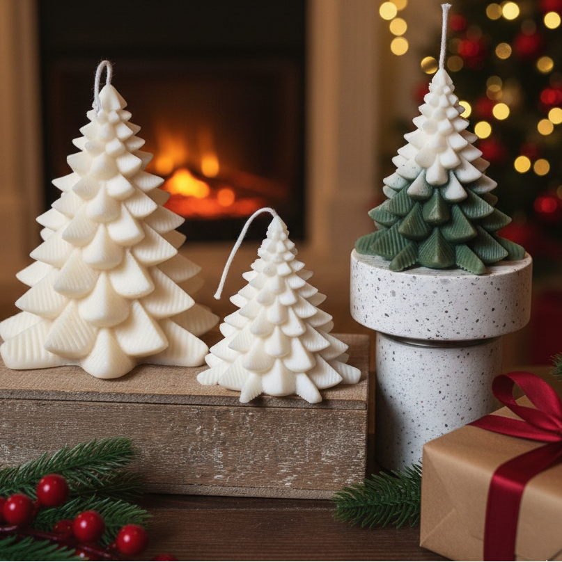Fir Tree Candle | Soy Candle | Holiday Candle