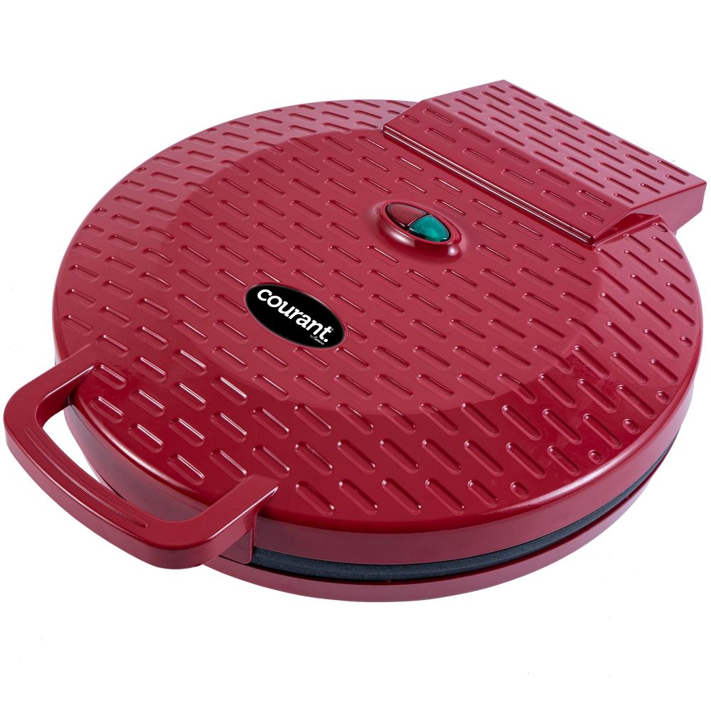 Courant Pizza Maker, Griddle and Oven, Kosher - Red