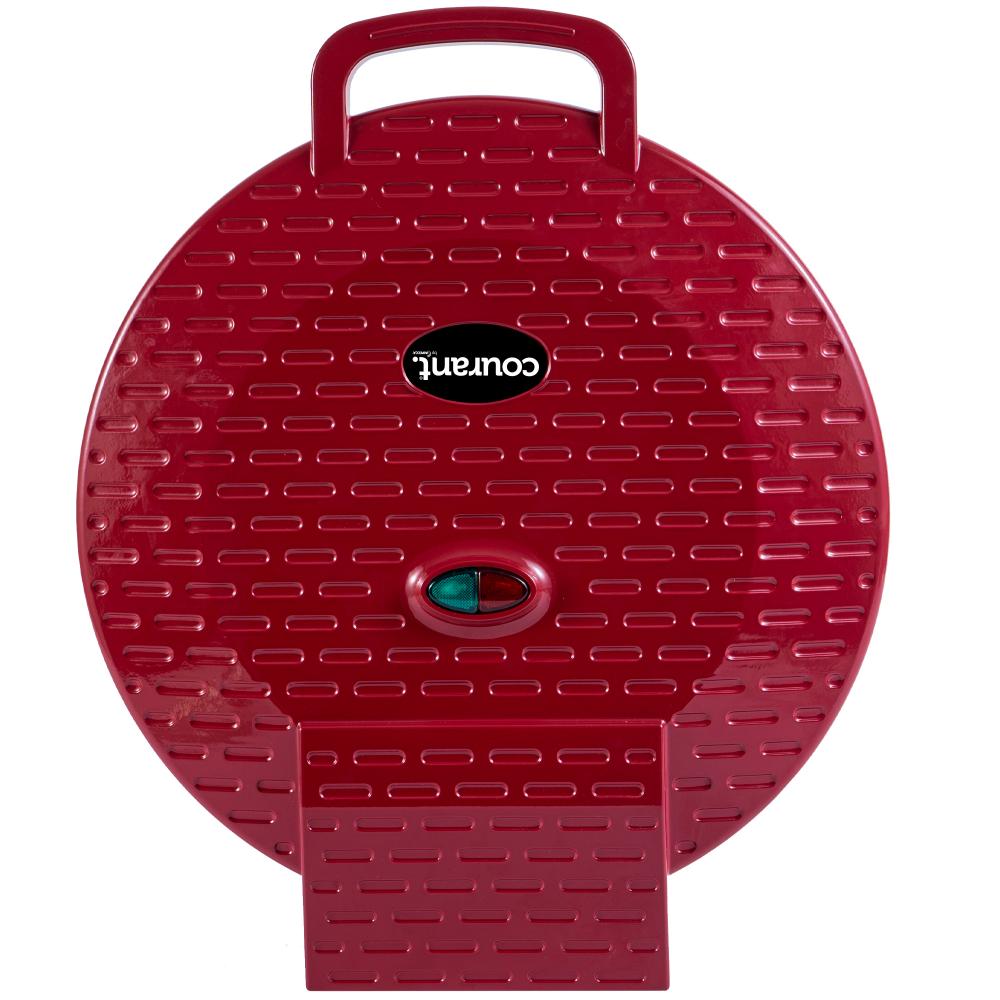 Courant Pizza Maker, Griddle and Oven, Kosher - Red