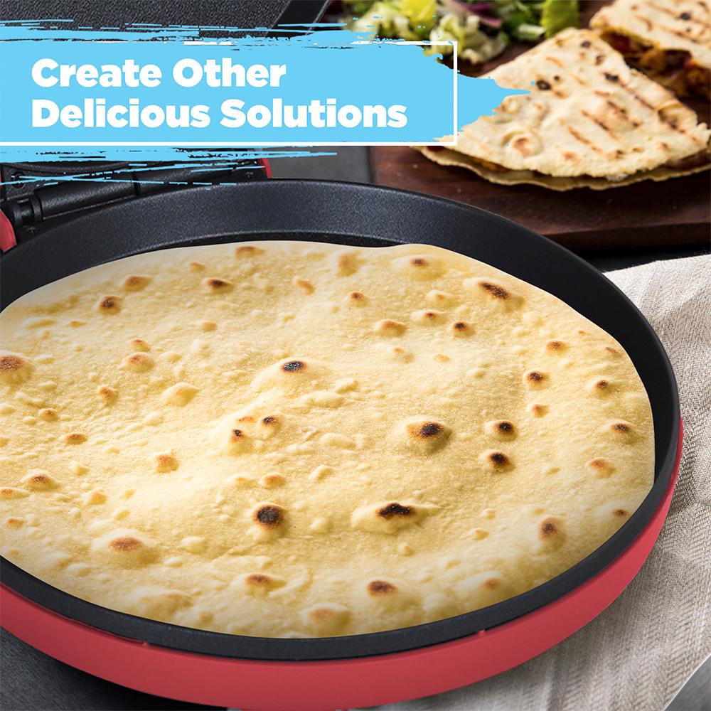 Courant Pizza Maker, Griddle and Oven, Kosher - Red