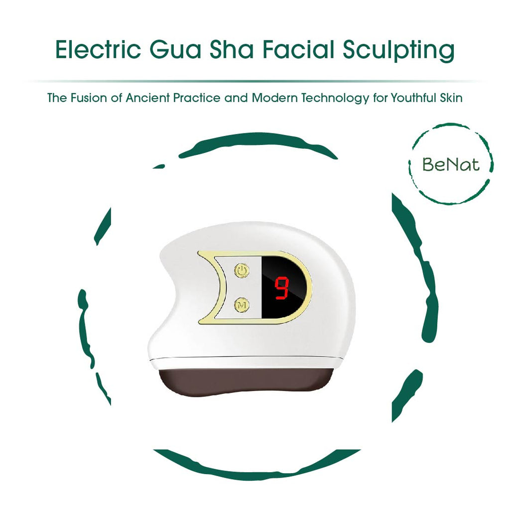 Lift, Sculpt & Glow Toolkit -Set of 3- LED Therapy, Electric Gua Sha & Microcurrent Toning Device for Radiant Skin