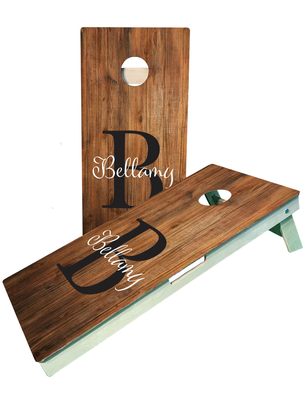 Custom Monogram Family Last Name/Cornhole Boards for Backyard/Wedding/Family Gift