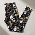 Sunny Art Semi-Exclusive Leggings with Side Pockets - High-quality Handcrafted Vibrant Horror Spooky