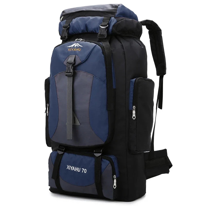 64L Waterproof Mountaineering Backpack – Large Capacity, Built for Adventure