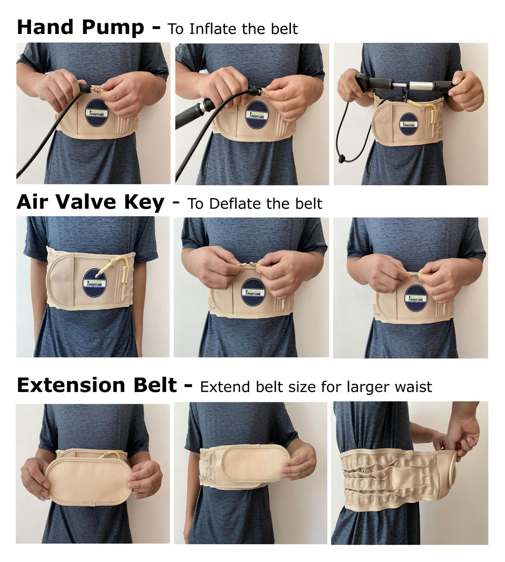 Decompression Lumbar Back Support Belt