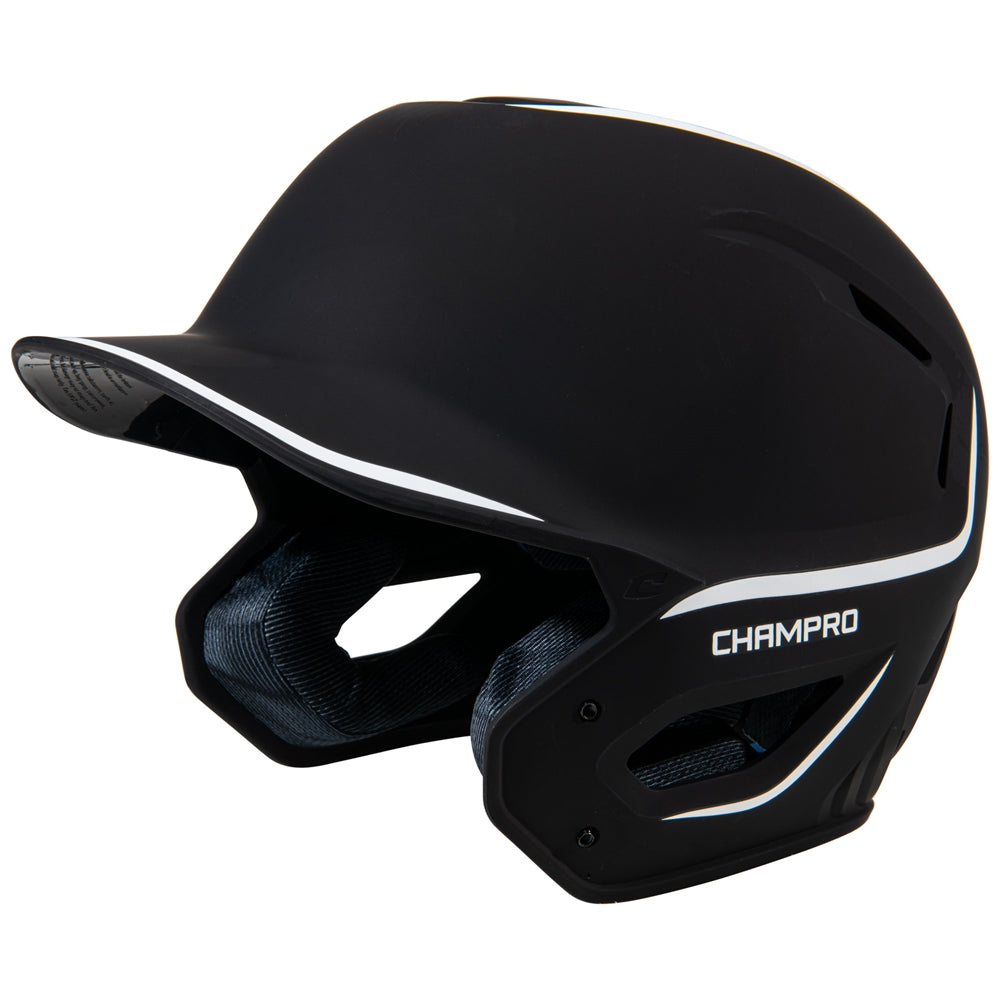 HXE TWO-TONE MATTE BASEBALL HELMET