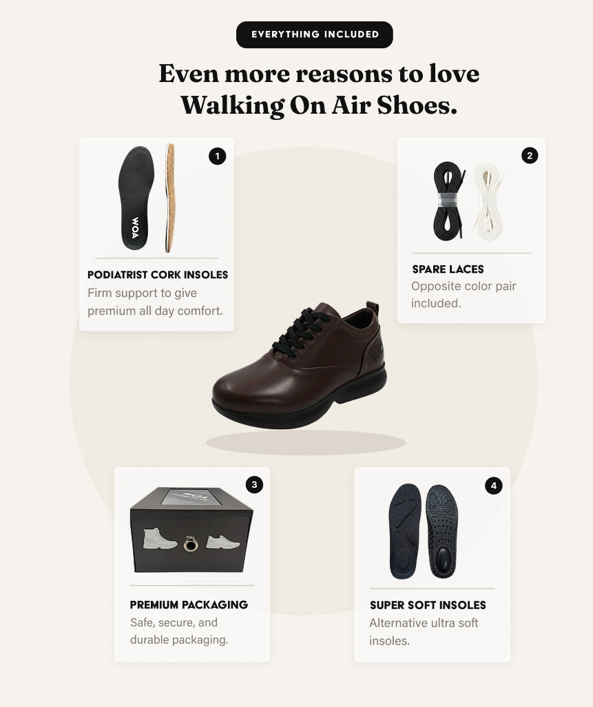 Brown & Black WOA Dress Sneaker