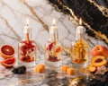 Fire Trio of Candles for for Courage and Momentum to Change
