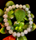 Harmony & Prosperity Xiuyan Jade Bracelet – 8mm Polyhedral Serpentine Gemstone