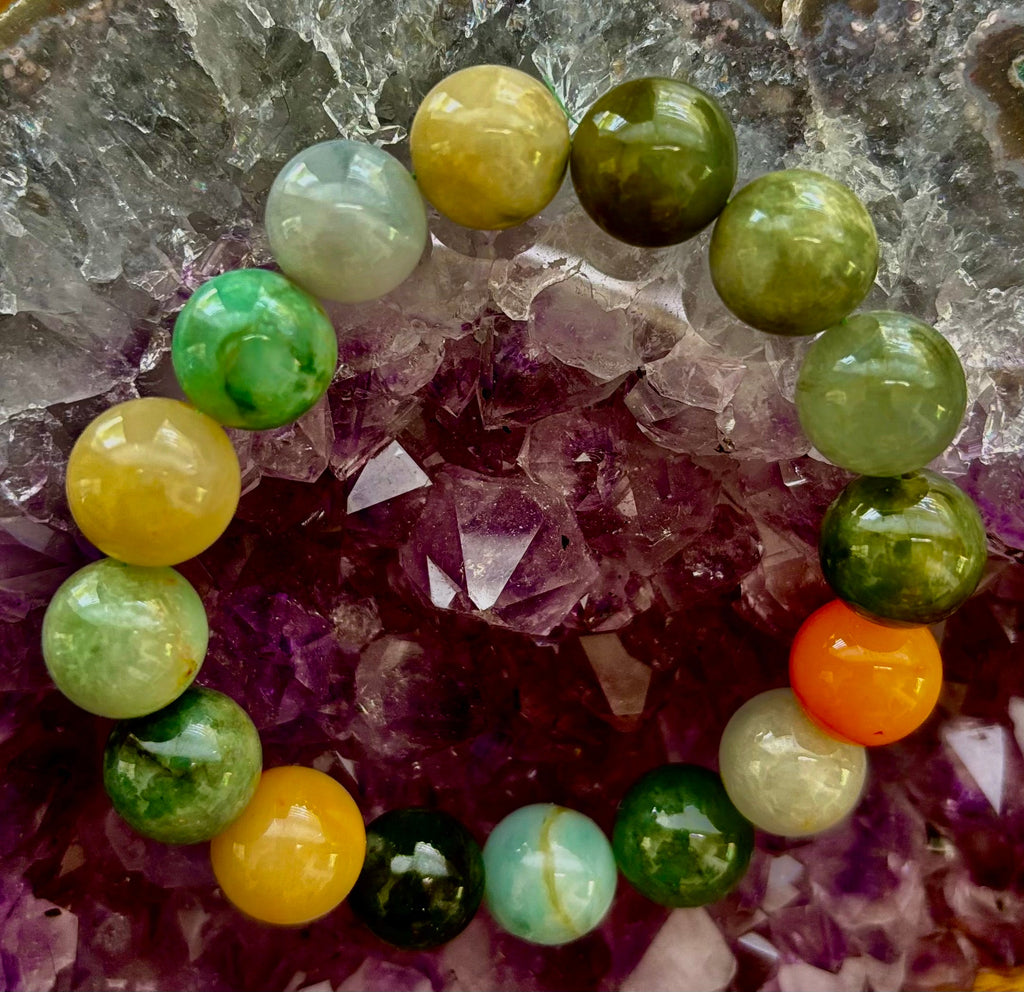 Imperial Harmony Burma Jade Bracelet (Natural Burma Jade | Limited Small Batch | Small Wrists)