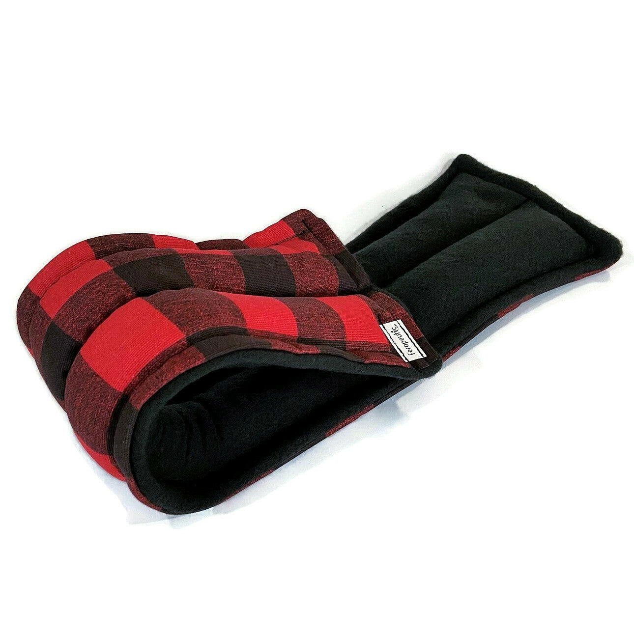 Neck Wrap Heat Pad or Cool Pack, Microwavable, Universal Standard Size, Rice and Flax Filled