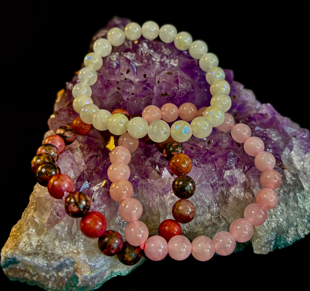 Love & Self-Love Intention Bracelet Set