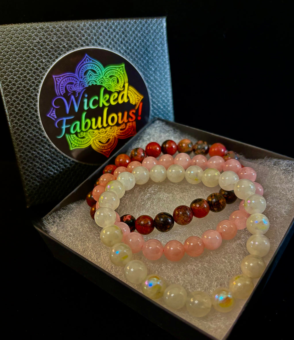 Love & Self-Love Intention Bracelet Set