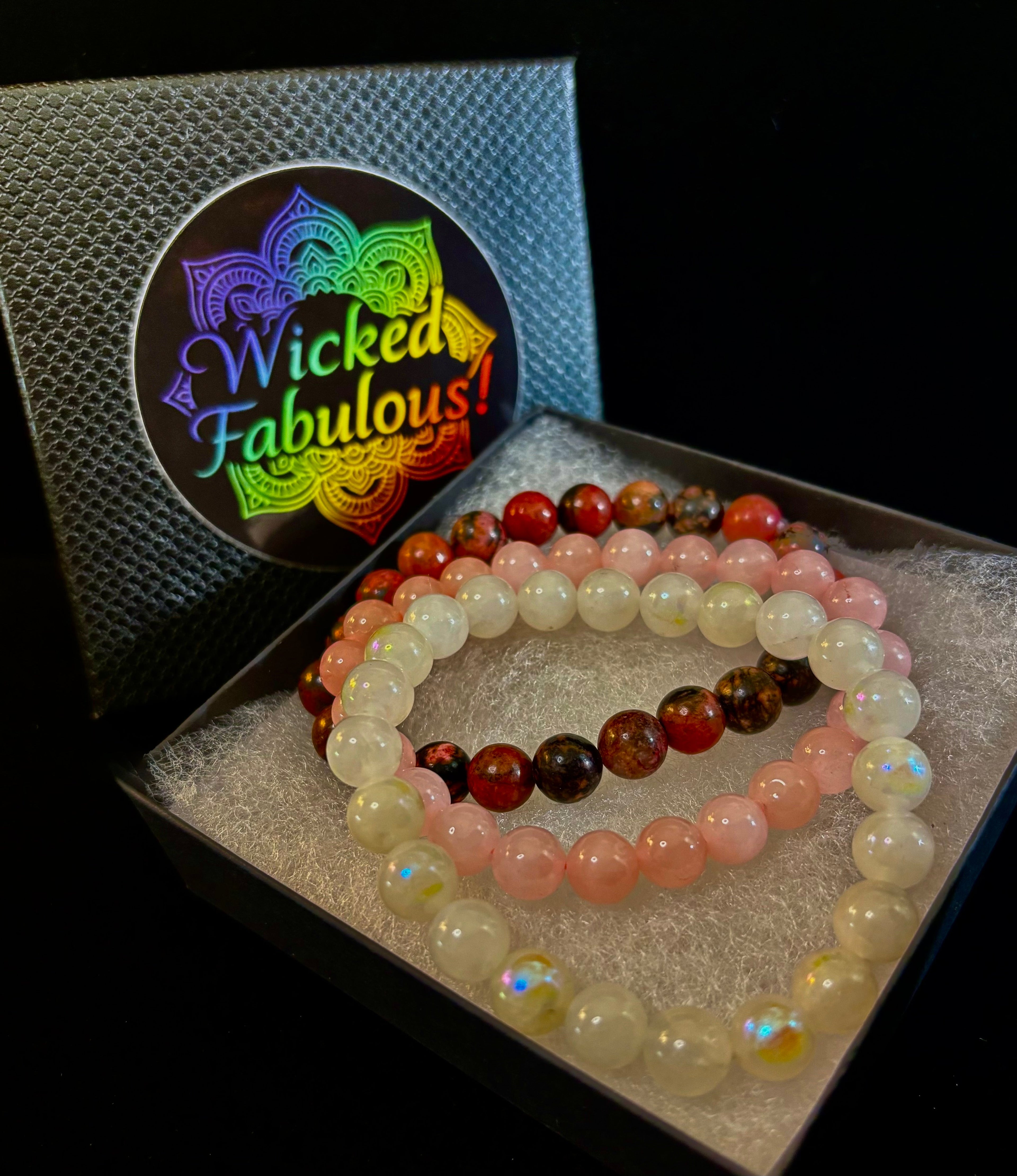 Love & Self-Love Intention Bracelet Set