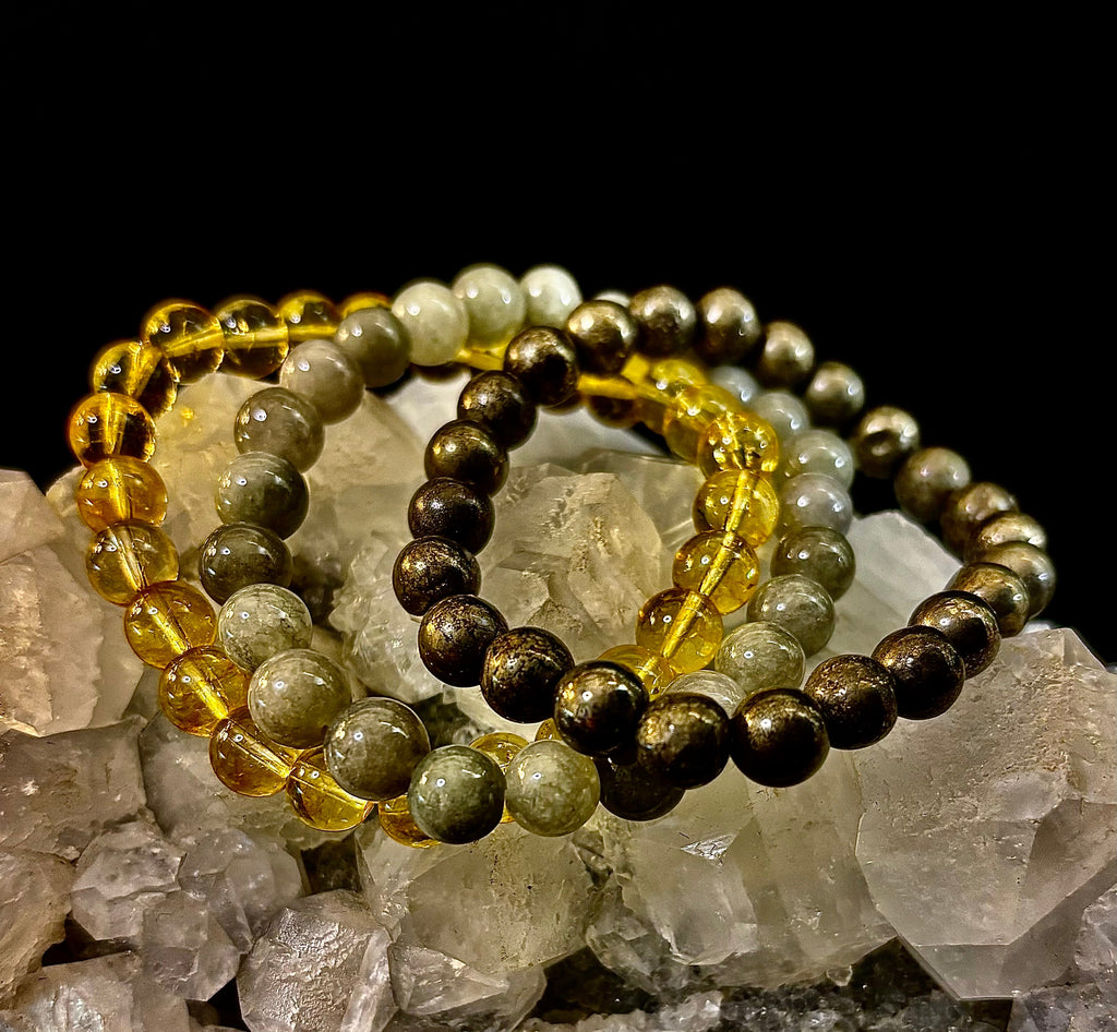 Abundance & Prosperity Intention Bracelet Set