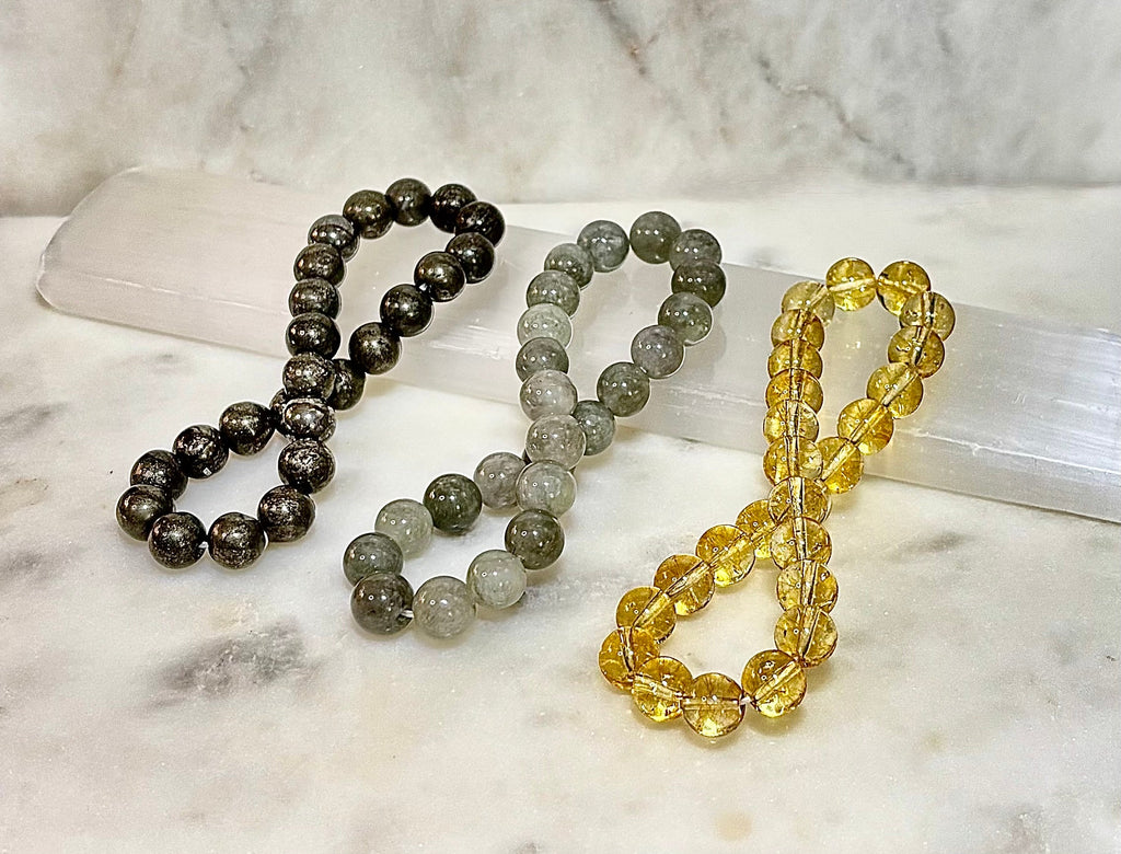 Abundance & Prosperity Intention Bracelet Set