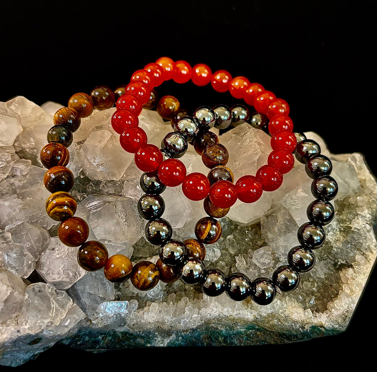 Confidence & Courage Intention Bracelet Set