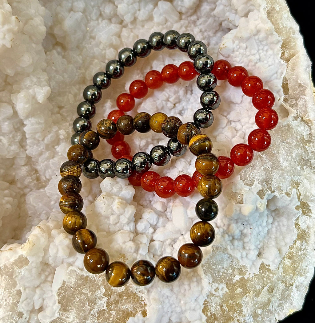 Confidence & Courage Intention Bracelet Set