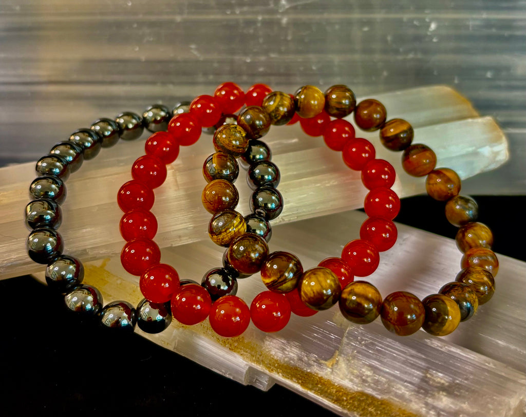 Confidence & Courage Intention Bracelet Set