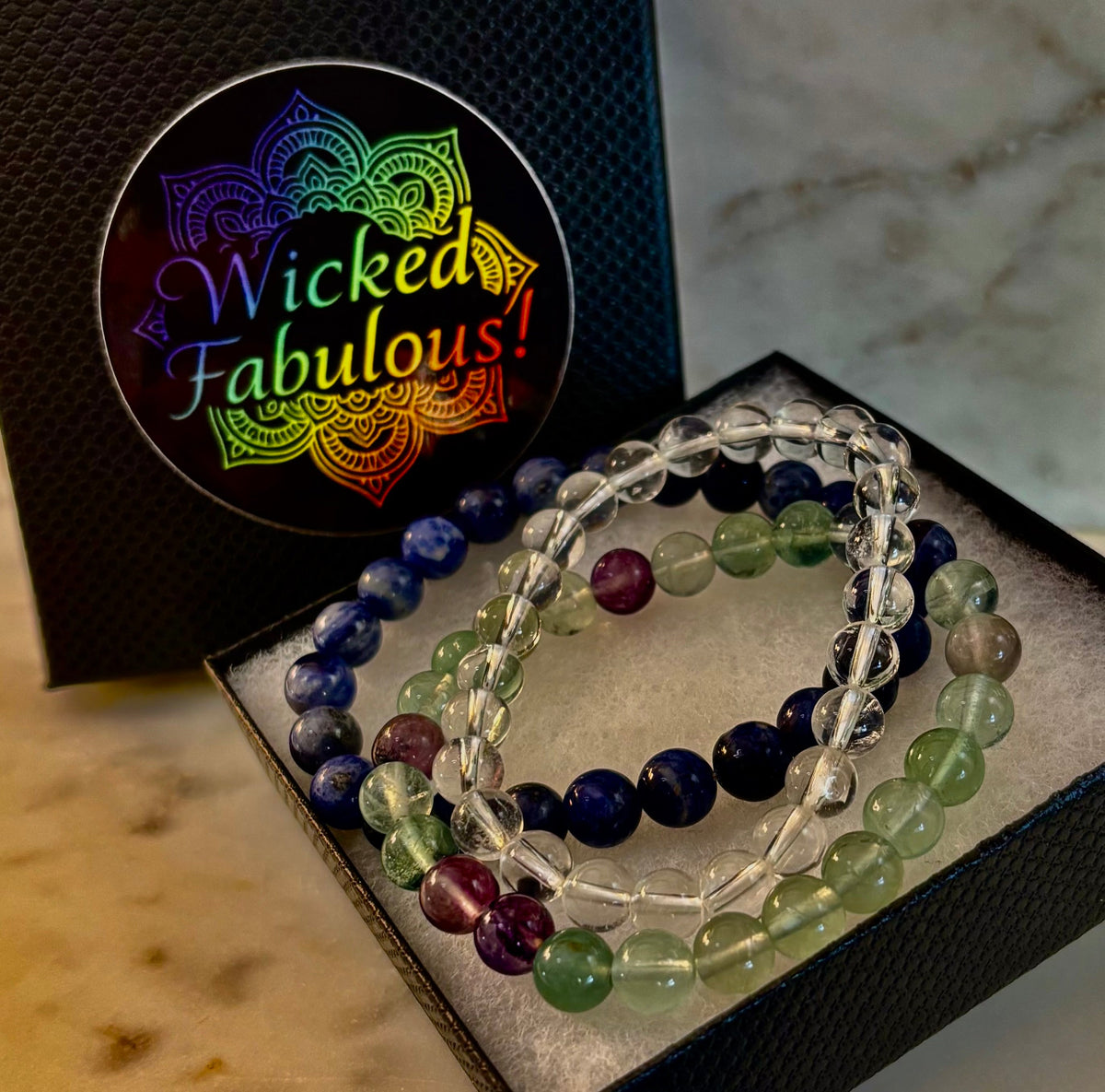 Focus & Clarity Intention Bracelet Set