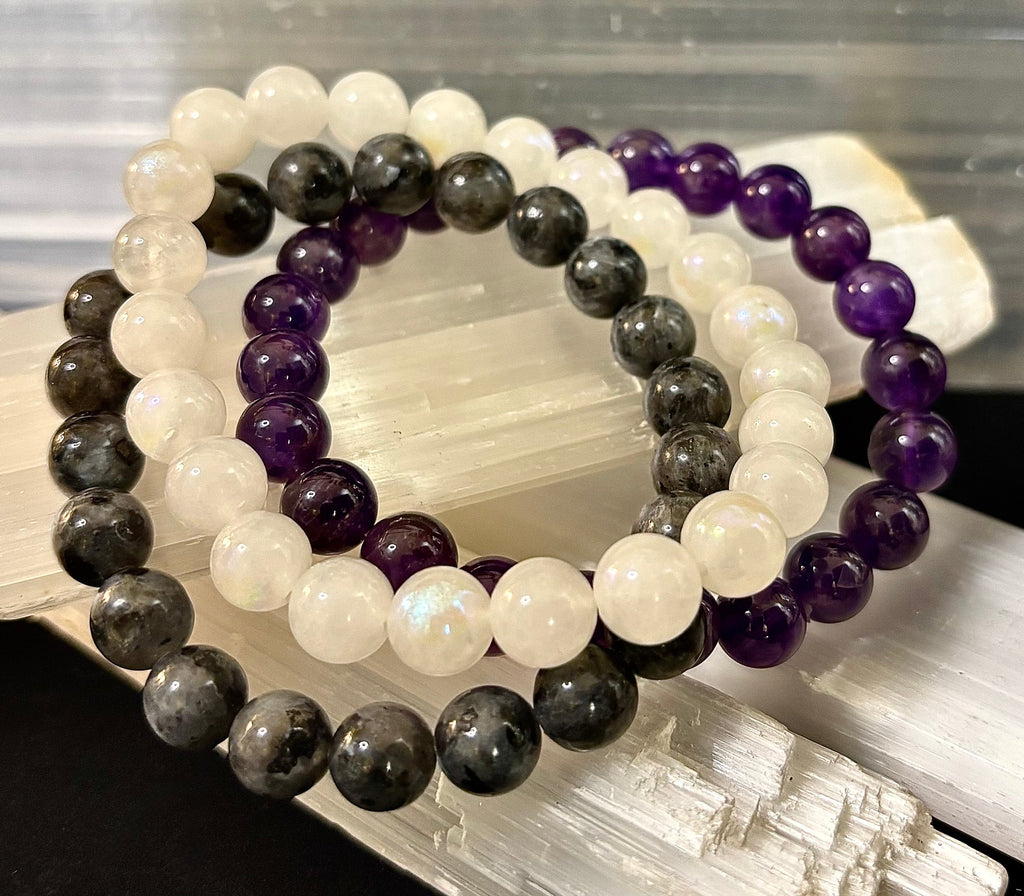 Intuition & Spiritual Growth Intention Bracelet Set