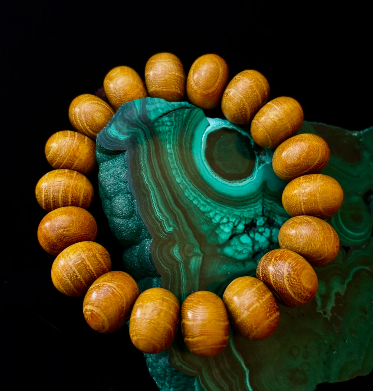 The Sacred Wood Statement Bracelet