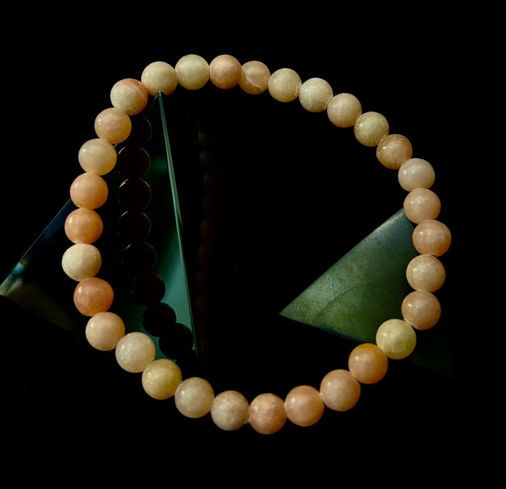 Be Gentle With Yourself - Natural Pink Opal Bracelet | Available in 6mm & 8mm