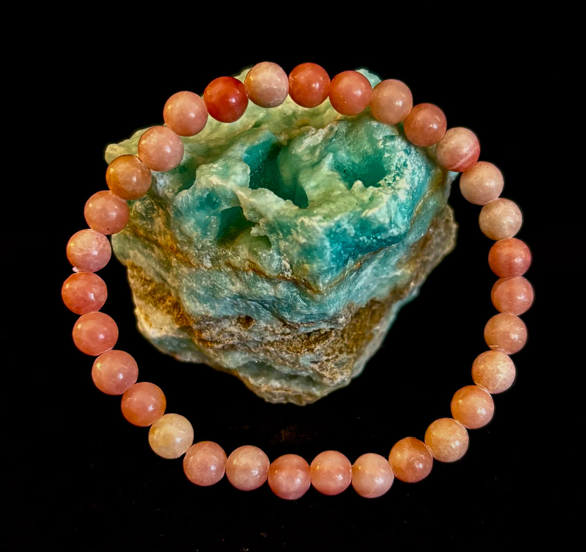 Be Gentle With Yourself - Natural Pink Opal Bracelet | Available in 6mm & 8mm