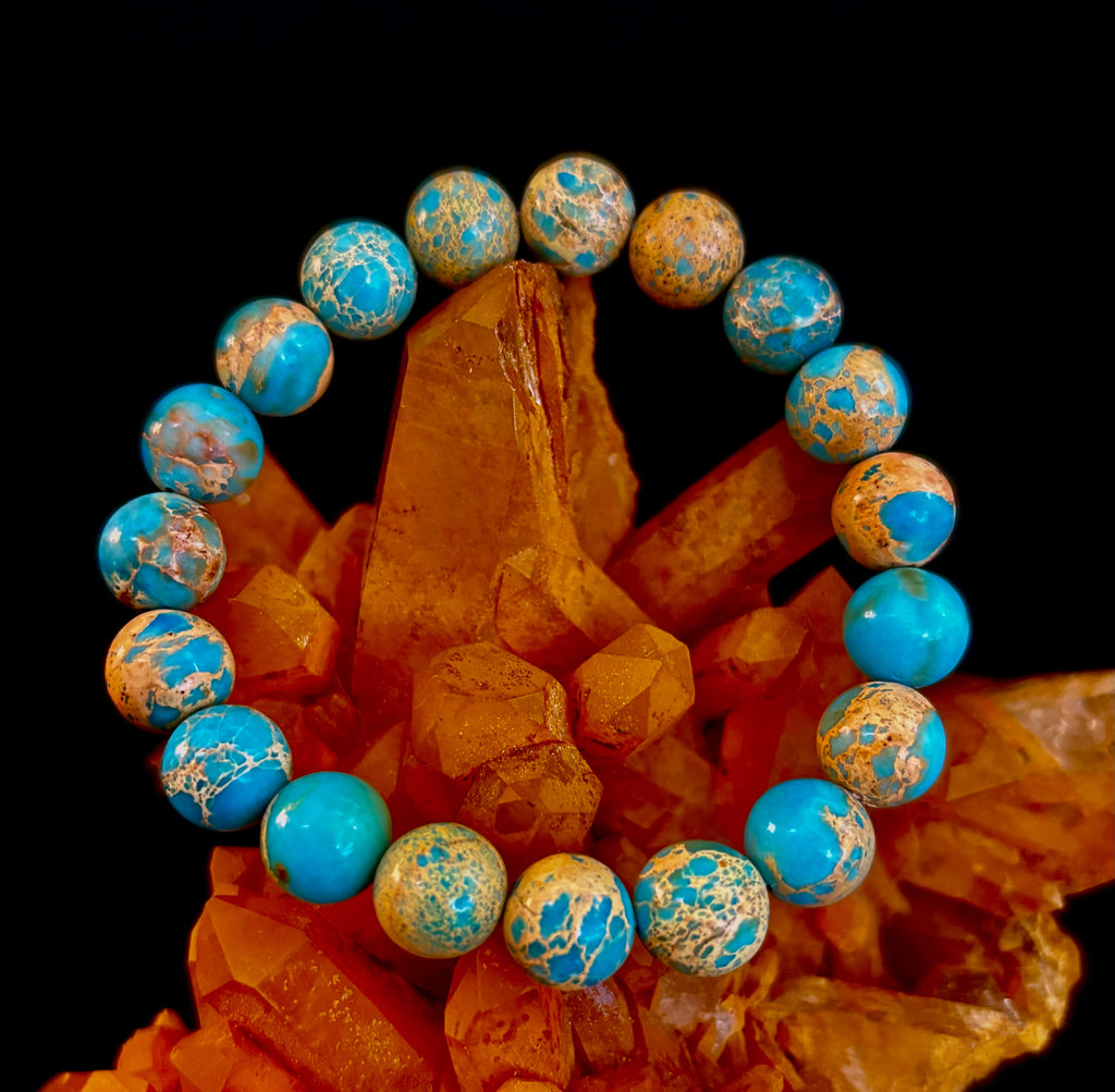 The Imperial Jasper Touchstone | Grounding, Emotional Balance & Earth Alignment