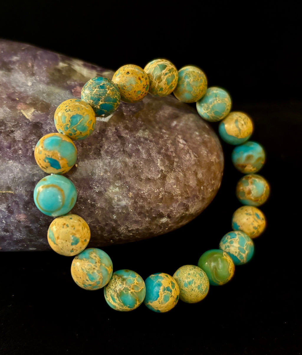 The Imperial Jasper Touchstone | Grounding, Emotional Balance & Earth Alignment
