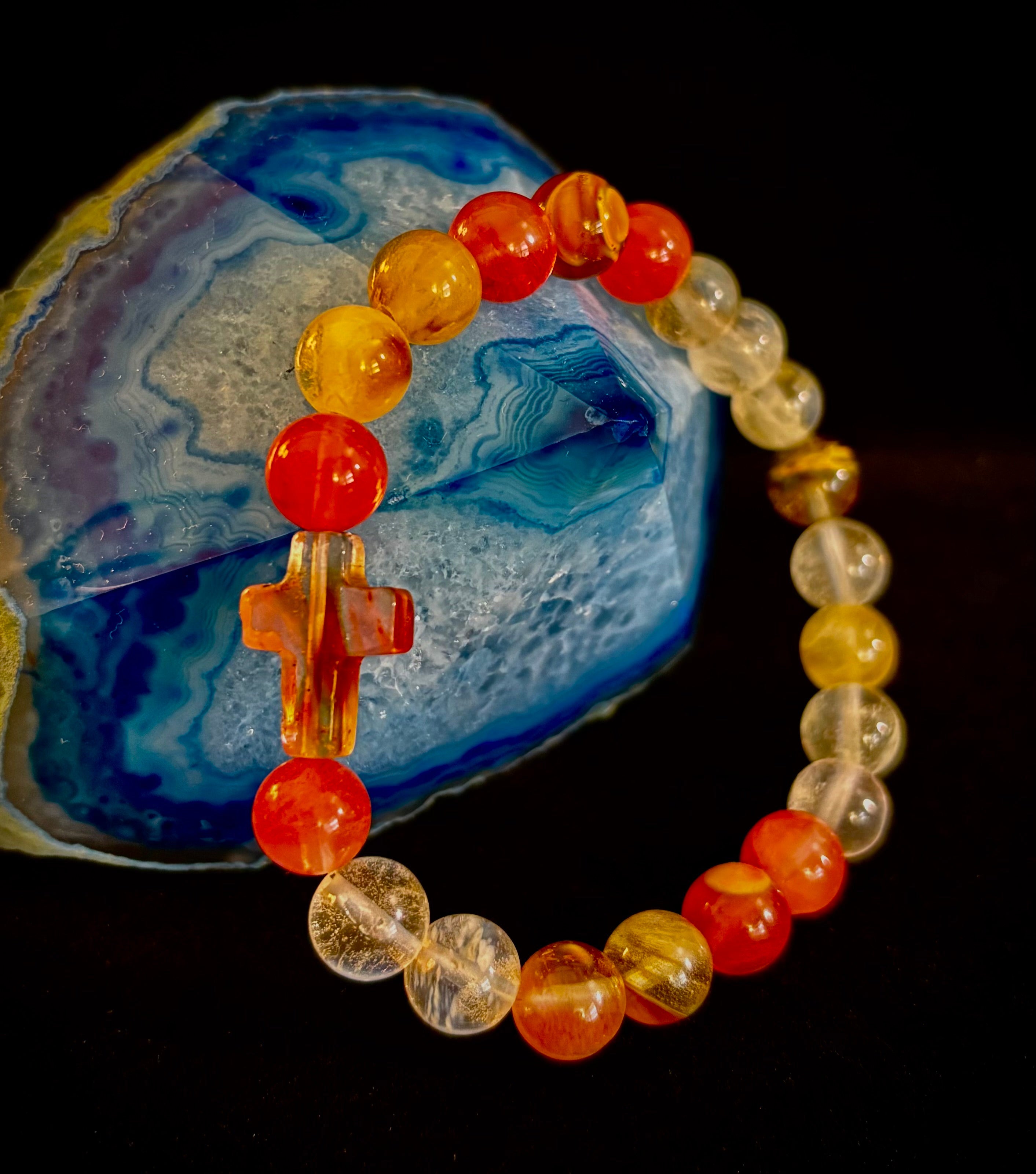 The Sacred Faith Stretch Bracelet